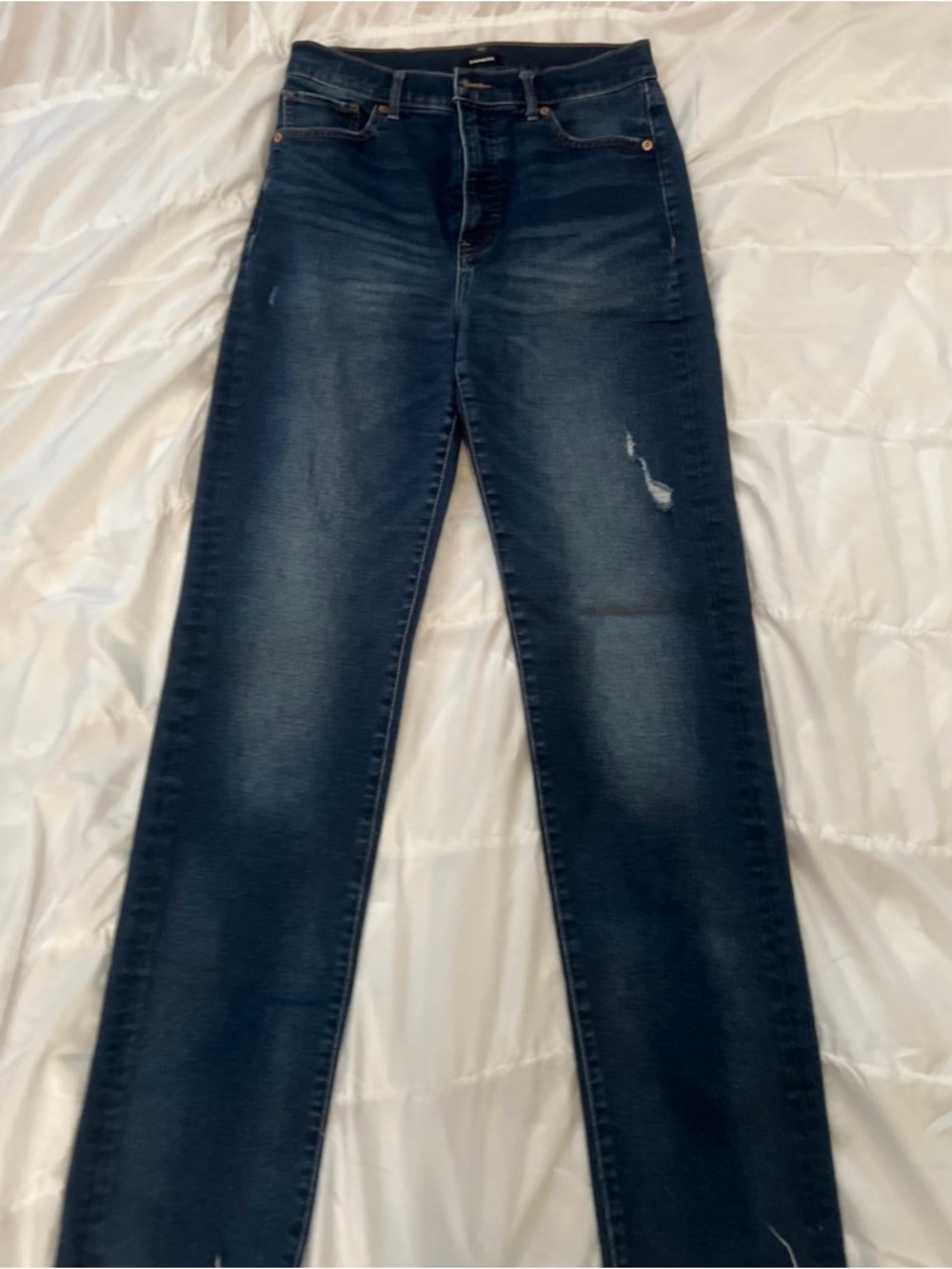 Express Women’s Dark Indigo Skinny Jeans